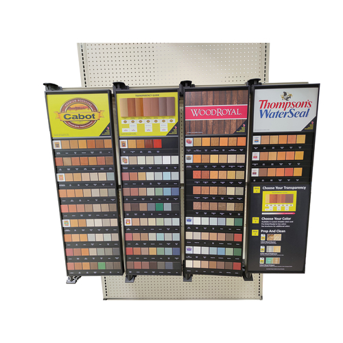 Rapid Displays RD-1377-BOM Exterior Stain Kit 36" H X 48" W Powder Coated Assorted Powder Coated