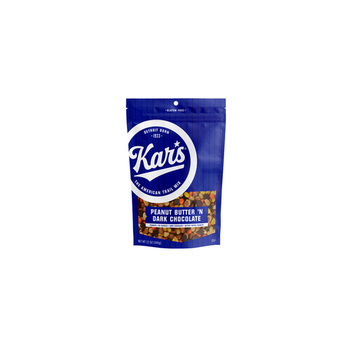 Kars 1837 Trail Mix Peanut Butter 'N Dark Chocolate 12 oz Bagged