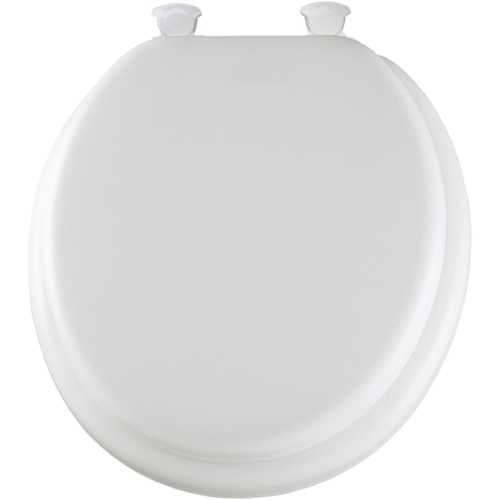 Mayfair by Bemis 15EC 000 Toilet Seat Round White Soft White