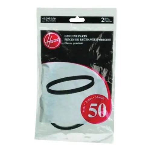 HOOVER 40201050 Type 50 Dial-A-Matic Vacuum Cleaner Belt (2-Pack) Pair