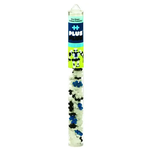 Plus-Plus 04130 Robot Building Blocks Polyethylene Black/Blue/White 70 pc Black/Blue/White