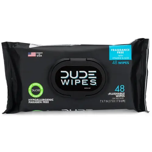 Dude Wipes DW-CE Flushable Wipes (48-Count)