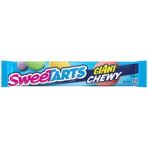 Chewy Candy Giant Assorted 1.5 oz - pack of 36