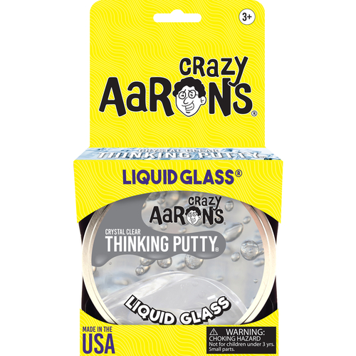 Crazy Aaron's LG020 Thinking Putty Crazy Aaron's Liquid Glass Silicone Clear Clear