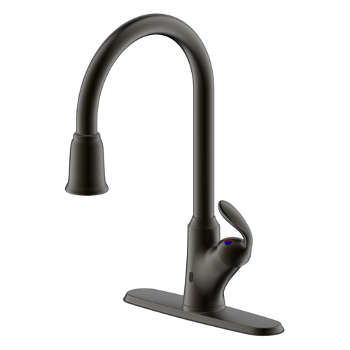 Ultra Faucets UF19305 Pulldown Kitchen Faucet with Motion Sensor One Handle Oil-Rubbed Bronze Oil-Rubbed Bronze
