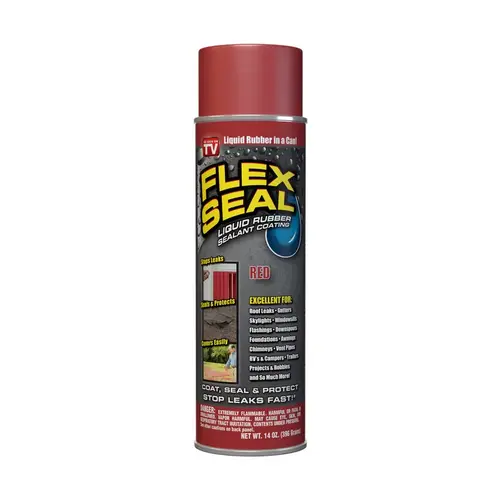FLEX SEAL Family of Products FSREDR20 Rubber Spray Sealant FLEX SEAL Red 14 oz Red