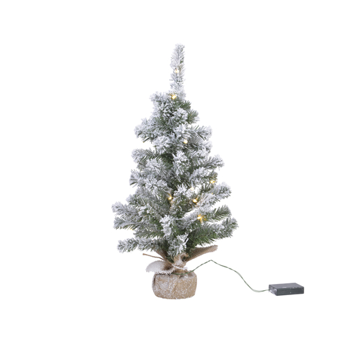 Everlands 680003 Christmas Tree 1-1/2 ft. Full LED 10 ct Flocked