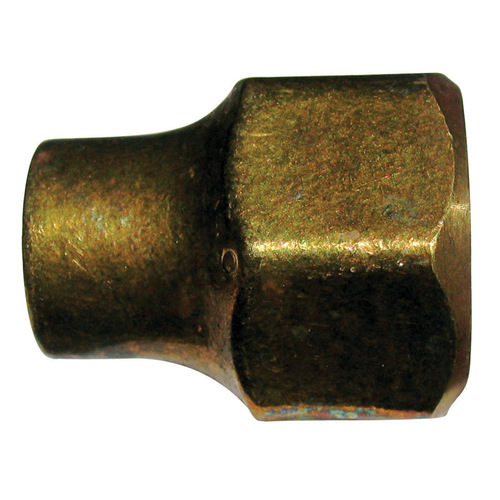 JMF COMPANY 47191-XCP5 Forged Flare Nut 1/4" Flare T Brass - pack of 5