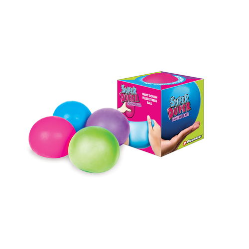 Master Toys 19312 Super Duper Squish Ball Playmaker Thermoplastic Assorted 1 pc Assorted