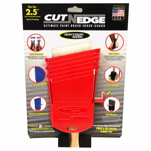 Boxtown Team CNE-A001-XCP20 Applicator Cut-N-Edge 1.25" W X 5.5" L Red Plastic Red - pack of 20