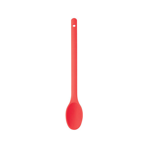 Large Cooking Spoon Colourworks 12" L Red Silicone Red