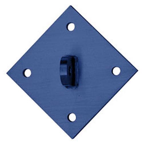 Custom Color Diamond Shaped Mounting Plate for 12 mm Rods Powder Coated