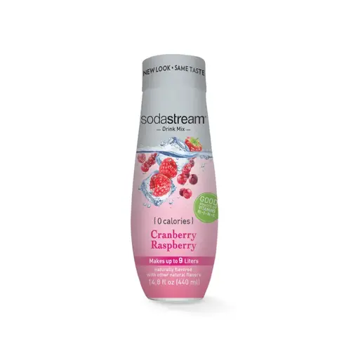 SodaStream 1024257011 Drink Mix Waters Zeros Cranberry Raspberry 14.8 oz