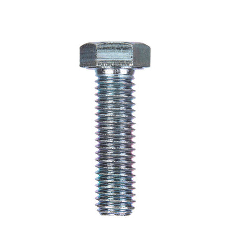 Hex Head Cap Screw 1/2" D X 1-3/4" L Heat Treated Zinc Steel Heat Treated Zinc