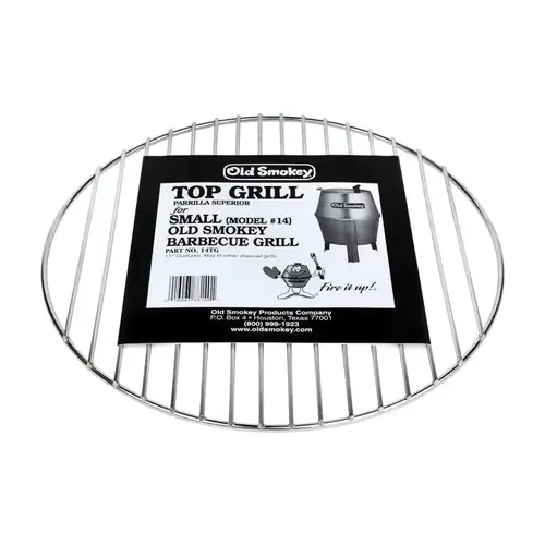 Old Smokey #14 TG Old Smokey 12.9 In. Aluminized Steel Top Grill Grate