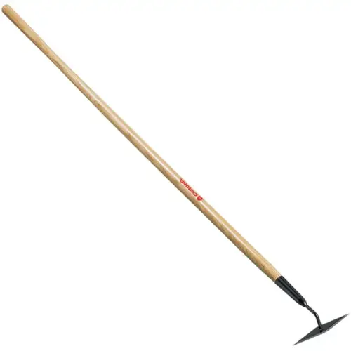 Corona SH 61000 Hoe Carbon Steel Diamond 60" Wood Handle Brown