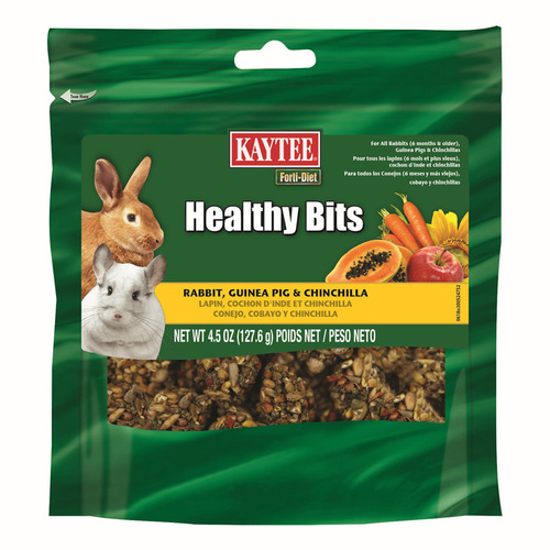 Kaytee 100037077 Food Forti-Diet Honey Cubes Rabbit 4.5 oz