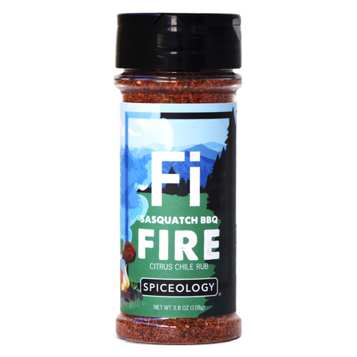 Spiceology 10580 BBQ Rub Sasquatch BBQ Fire Citrus 3.8 oz