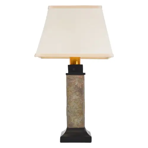 Wireless All-Weather Table Lamp 23" Slate Slate
