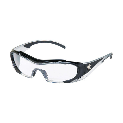 Safety Glasses Hellion Anti-Fog Clear Lens Black Frame