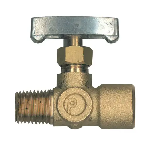 Bayou Classic NV108P 1/4 In. x 1/4 In. Brass Adjustable Gas Regulator