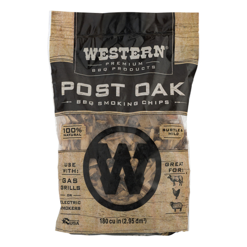 Western 78077 Wood Smoking Chips Oak 180 cu in