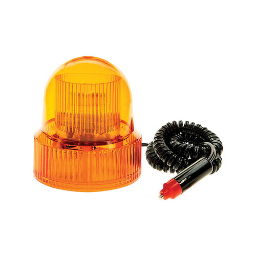 Peterson V772A 772 Flashing Beacon Light, 9 to 16 V, LED Lamp, Amber Lens, 90 f Flash Rate