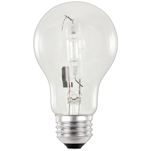 Halogen Bulb Eco 29 W A19 A-Line 450 lm Bright White Clear Pair