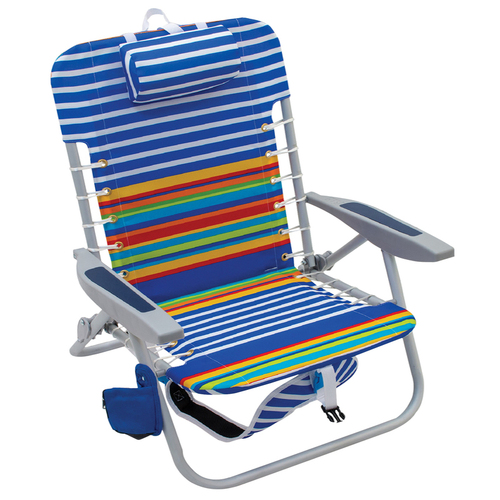 Rio Brands SC529R282002PK4-XCP4 Folding Chair 4-Position Assorted - pack of 4
