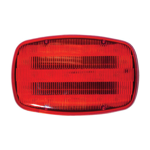 Peterson V316MR Light Red Rectangular Stop/Tail/Turn Red