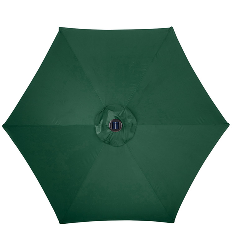 Umbrella 9 ft. Tiltable Hunter Green Solar Market