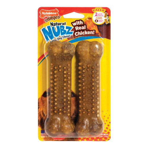 Nylabone NEN203TPW Chews Nubz Chicken For Dogs 6.8 oz