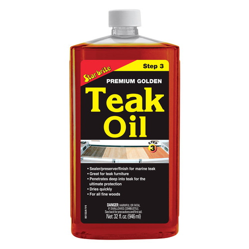 Star Brite 85132 Teak Oil Liquid 32 oz