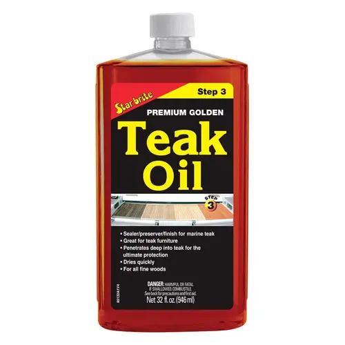 Star Brite 85132 Teak Oil Liquid 32 oz