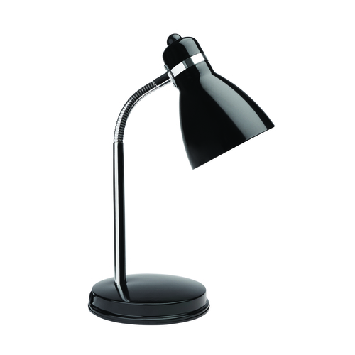 Newhouse Lighting NHDK-OX-BK Desk Lamp Oxford 13" Black Black