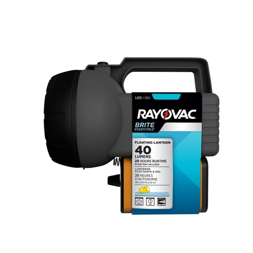 Rayovac BELN6V-BTA Floating Lantern Brite Essentials 40 lm Black LED Black