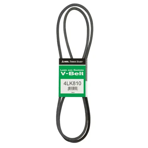 V-Belt Super KB 4LK810 0.5" W X 81" L For Riding Mowers Gray