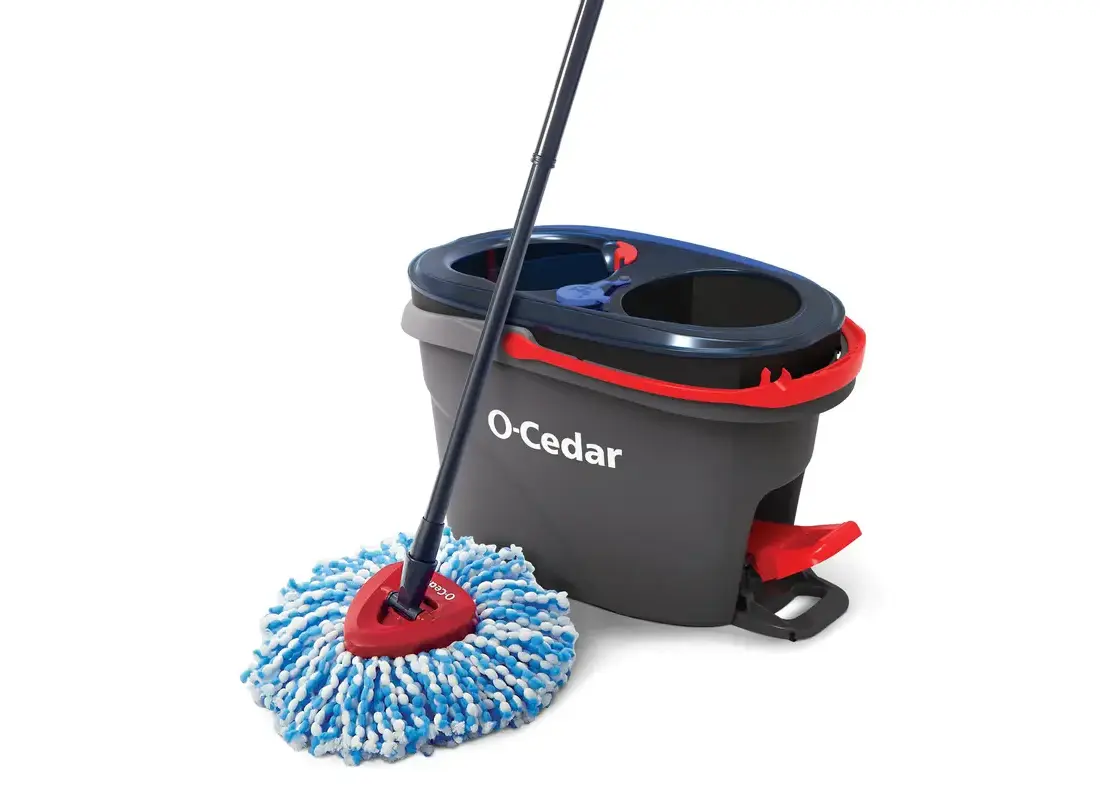 O-Cedar EasyWring RinseClean Spin Mop - MicroFiber Head