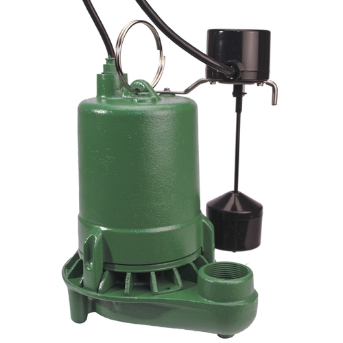 Pentair MSCI50V20 Submersible Sump Pump Myers 1/2 HP 5,220 gph Cast ...