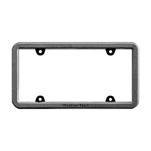 License Plate Bumper Frame Black Polycarbonate Black