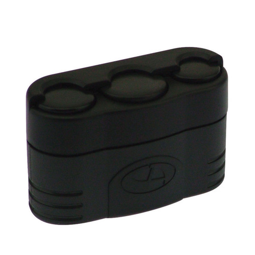 Coin Holder Black For Compact design fits anywhere Black