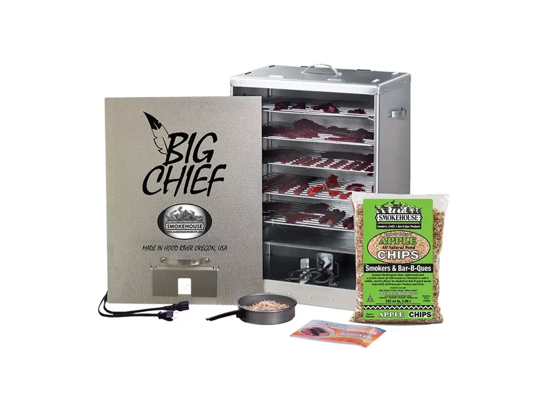 IOWA SMOKEHOUSE 9894-000-0000 Big Chief 25 450-Watt Front