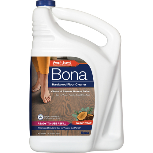 Bona WM700056013 Floor Cleaner Refill Cedarwood Scent Liquid 160 oz