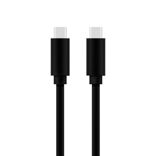 Cable Type C to Type C 3 ft. Black Black