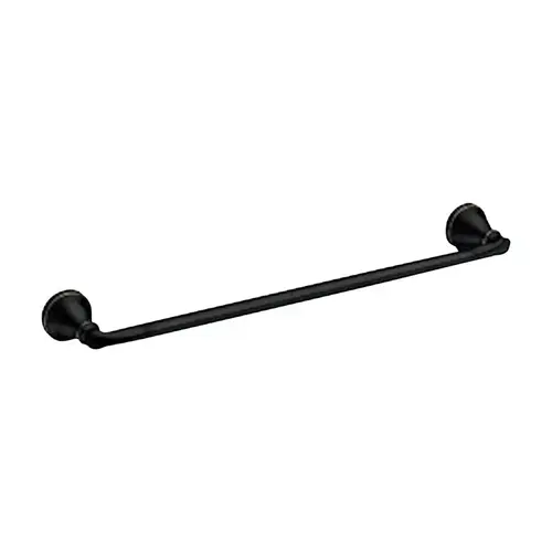 Towel Bar Hilliard Brushed Bronze 24" L Metal Brushed Bronze