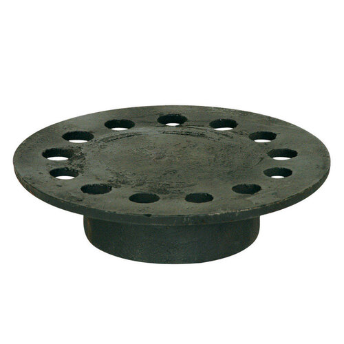 Sioux Chief 866-S3I Floor Drain Strainer 6-3/4" Weathered Round Cast Iron Weathered