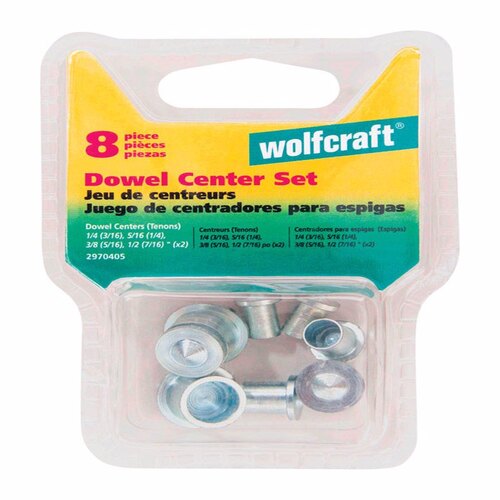 Dowel Center Set  Silver