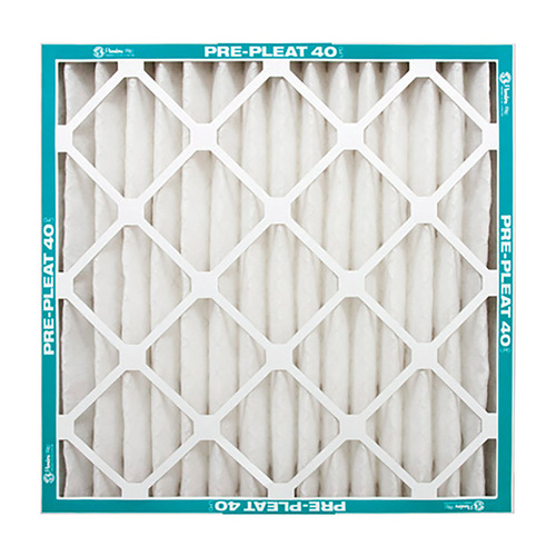 Air Filter 24" W X 12" H X 1" D 8 MERV Pleated