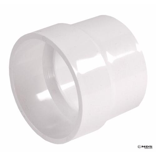 Adapter Schedule 35 4" Hub each X 4" D Hub PVC