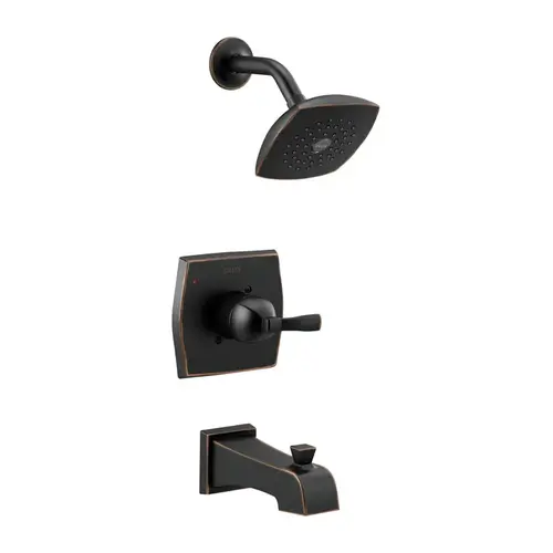 Tub and Shower Faucet Monitor 1-Handle Oil Rubbed Oil Rubbed